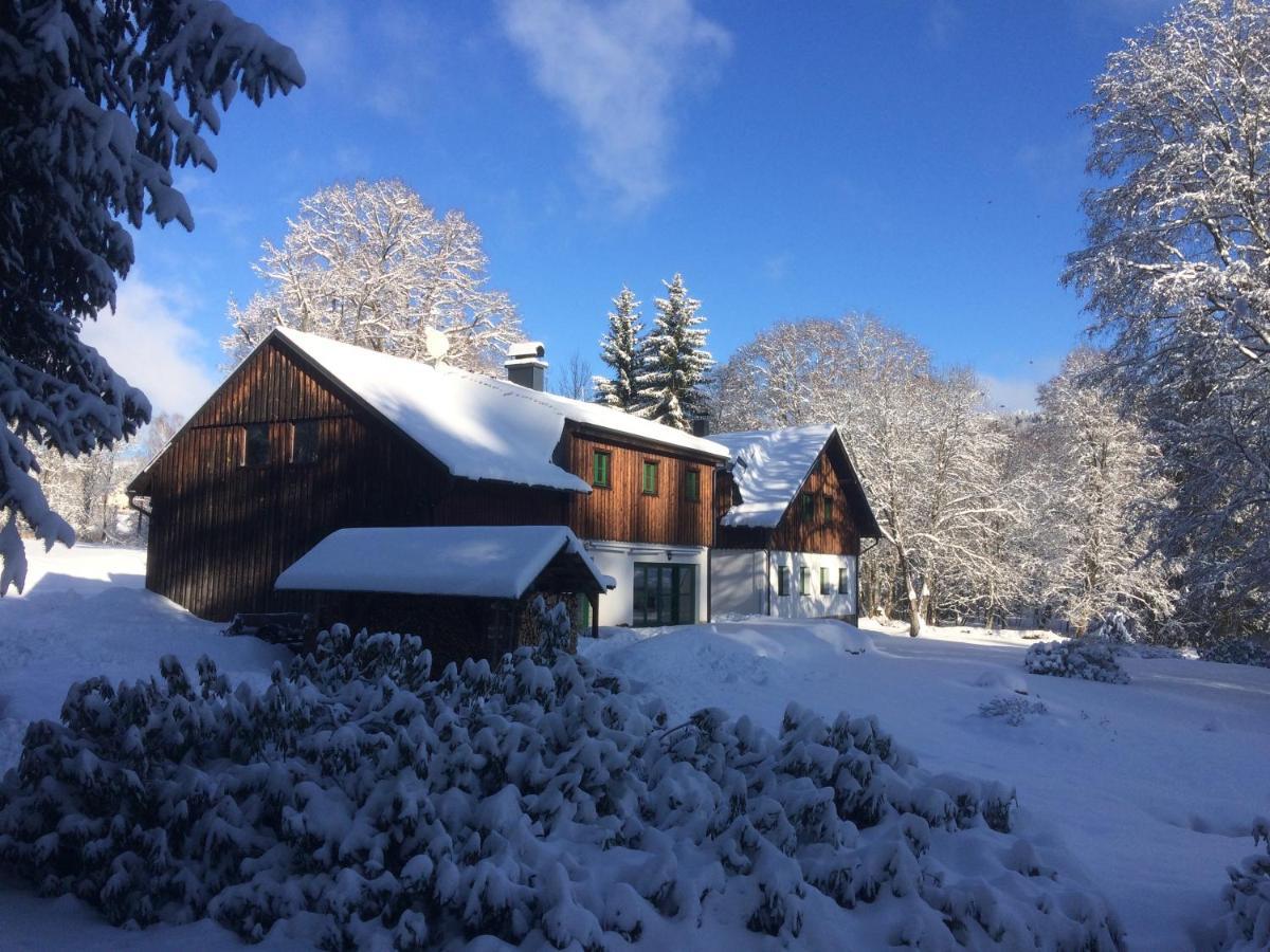 Chata Rozhlas Železná Ruda Exteriör bild