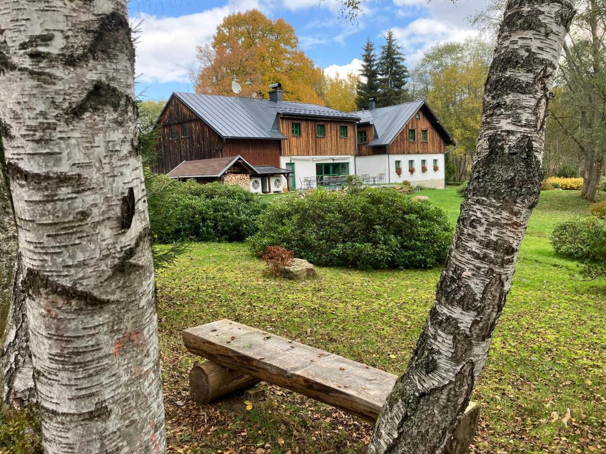 Chata Rozhlas Železná Ruda Exteriör bild
